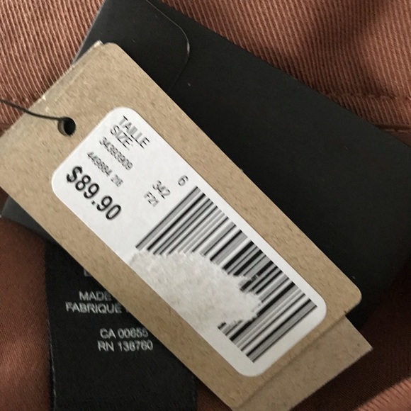 RW&Co Nude Blush High Waist Dress Pants - Picture 4 of 6